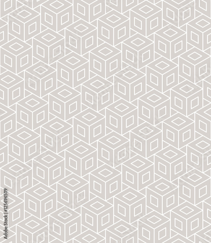 Vector modern abstract geometry pattern. gray seamless geometric background . subtle pillow and bed sheet design. creative art deco. hipster fashion print