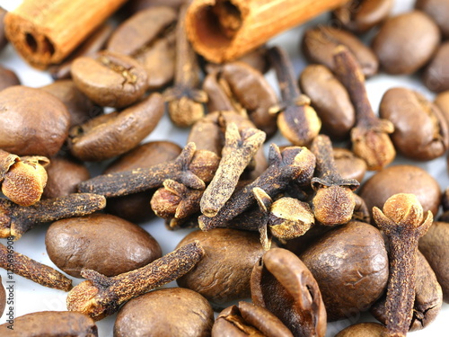 roasted coffee and spice