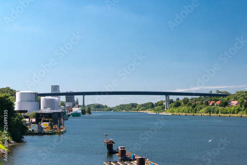 Nord-Ostsee-Kanal Holtenauer Hochbrücke photo