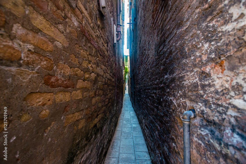 Obraz premium Gasse in Venedig