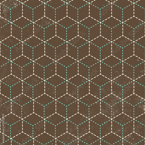 Vector Hexagonal Pattern Background