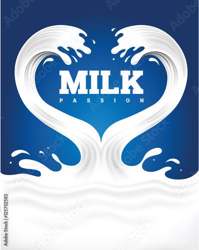 couple milk splash creating heart sign