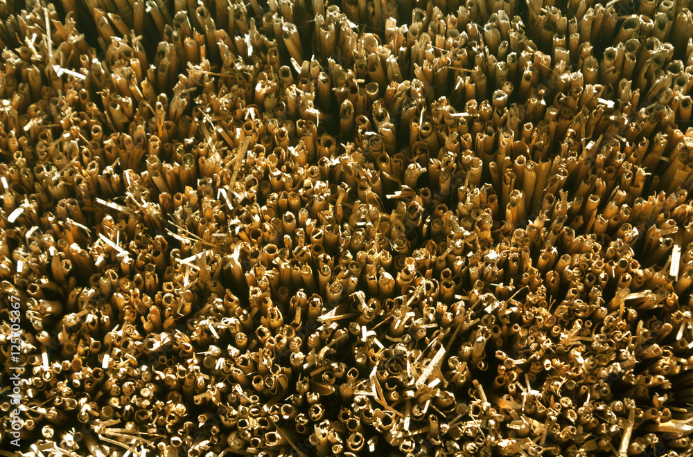Old straw roof texture. Old straw roof texture.