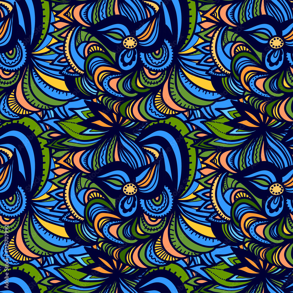 Abstract seamless ornamental background Abstract seamless ornamental background