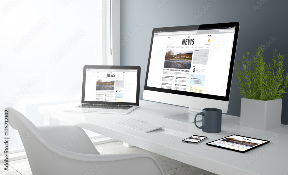 grey studio devices with news website grey studio devices with news website
