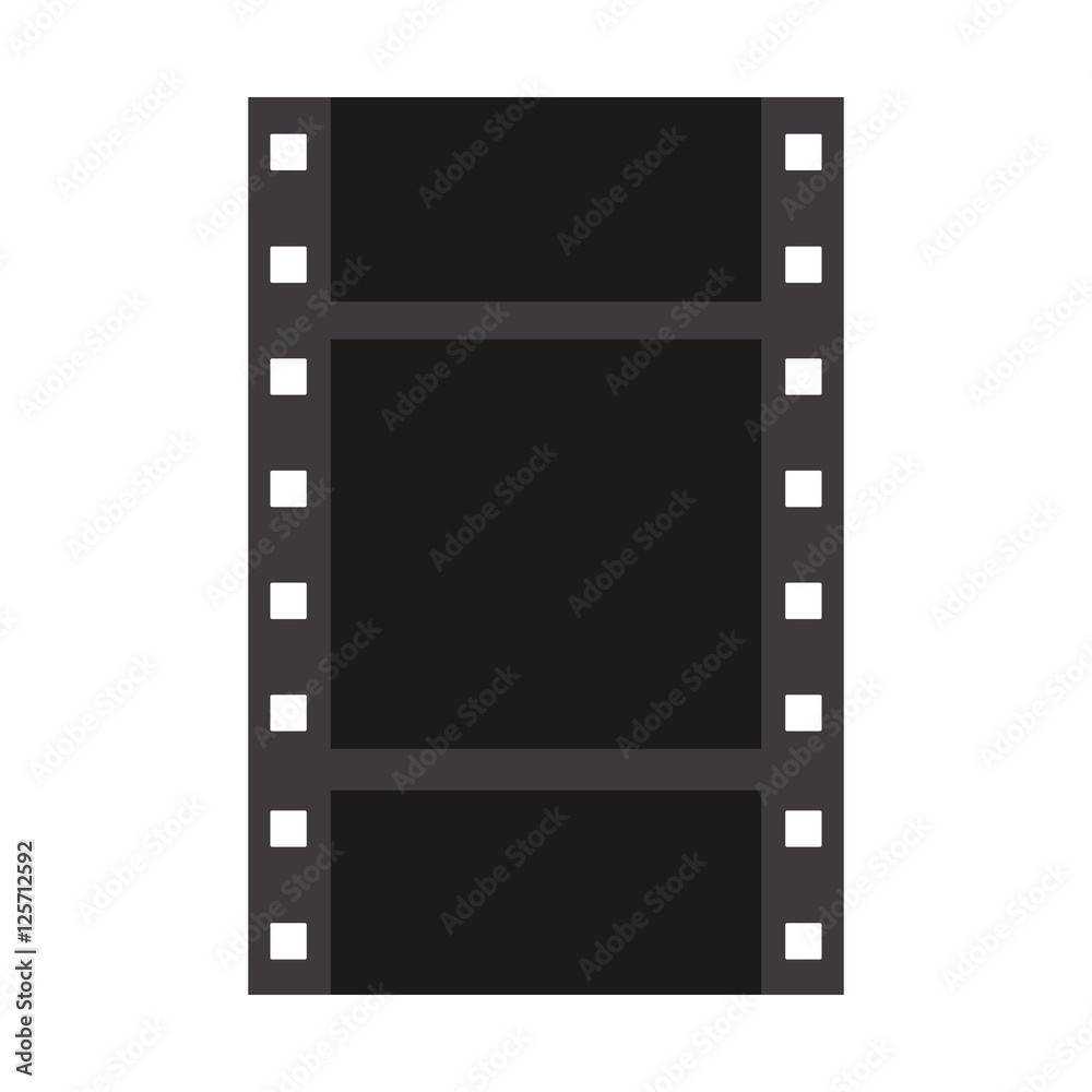 filmstrip icon. negative films over white background. vector illustration filmstrip icon. negative films over white background. vector illustration