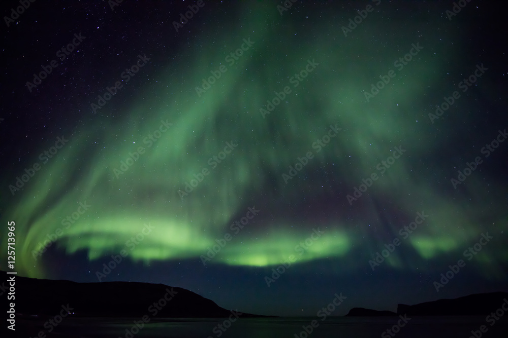 Aurora activity outside Tromso