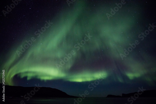 Aurora activity outside Tromso © Clare
