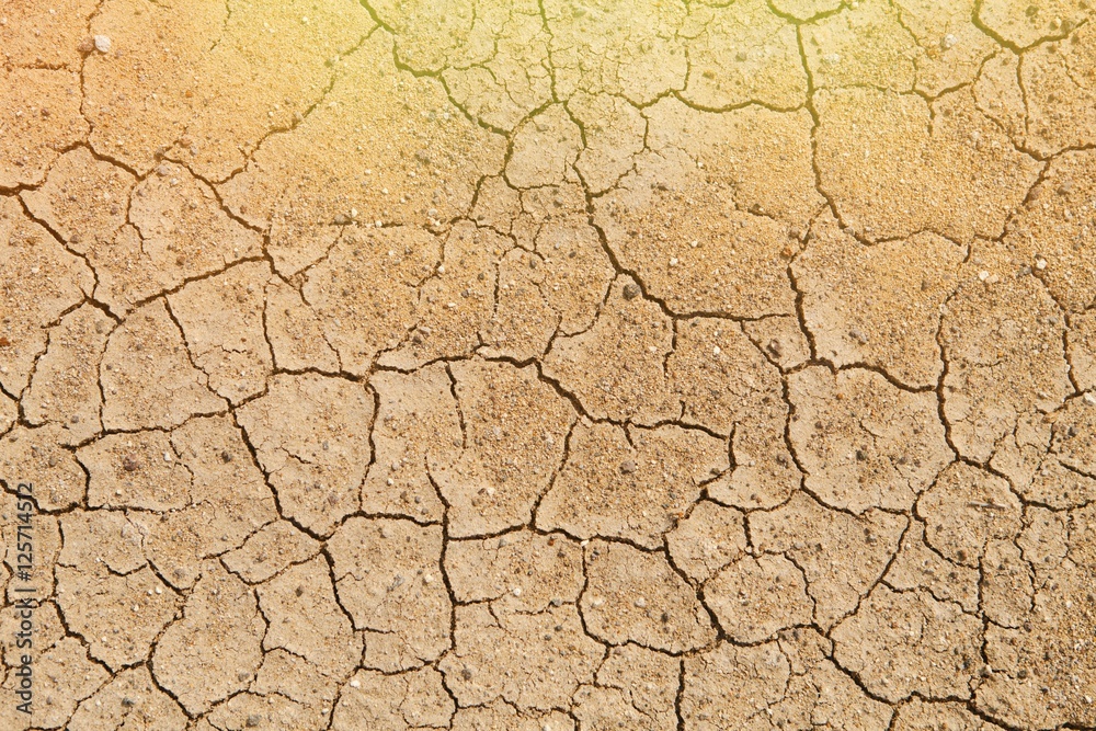 Texture cracked, dry the surface of the earth. Earth turned into Texture cracked, dry the surface of the earth. Earth turned into