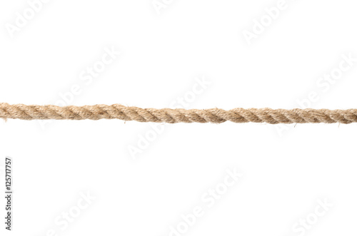 ropes on white background