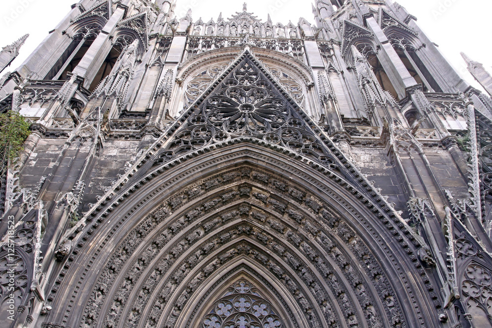 Naklejka premium facade st ouen