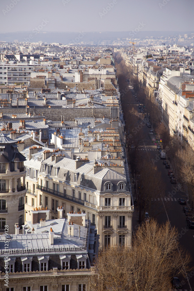 Paris from Arc de Triumph