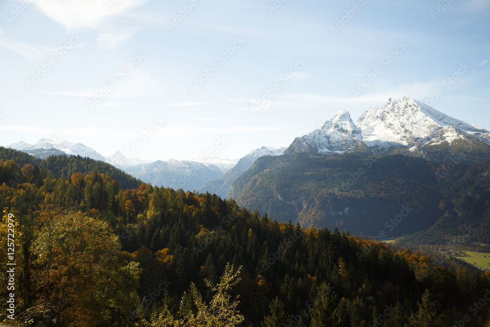 Berchtesgaden Alps in autumn, Germany