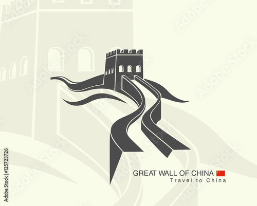 Wallpaper Mural great wall of China