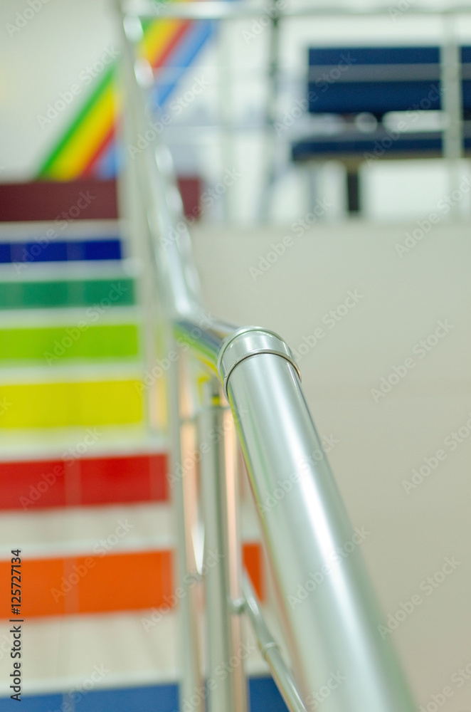 photo of colorful stairs