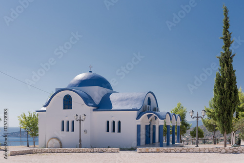 Agia Kiriaki church in Tolo, Greece photo