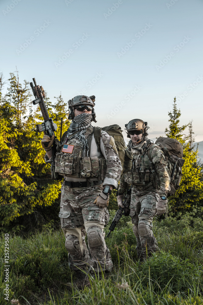 rangers in the mountains
