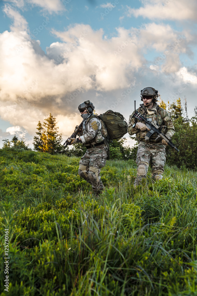 rangers in the mountains