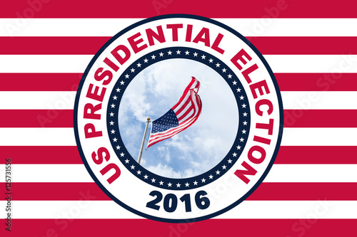 US election day poster