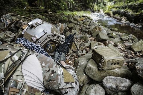 army ranger machine gunner