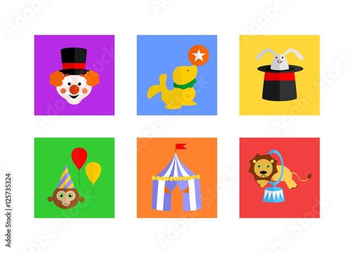 the circus icons