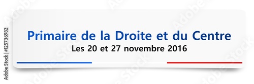Primaire de la droite et du centre