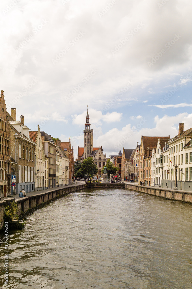 Canalside Buildings, Brugge