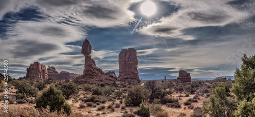 Capitol Reef National monument panorama, Utah