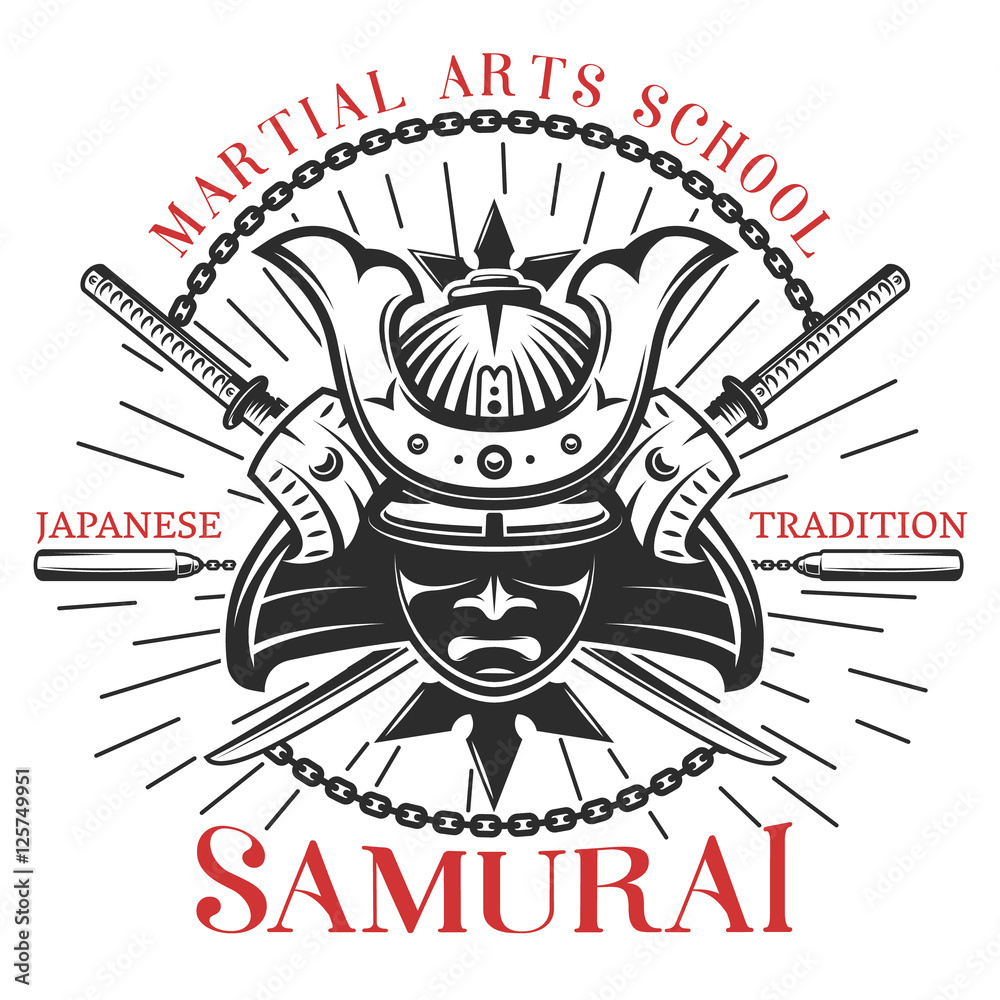 Samurai Martial Arts Print