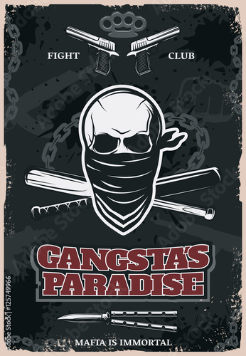 Gangstas Paradise Poster