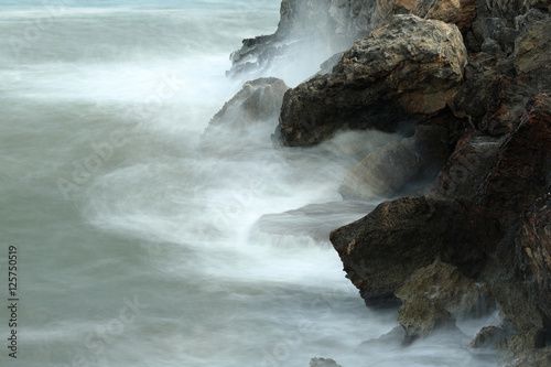 Принти на полотні storm at the sea