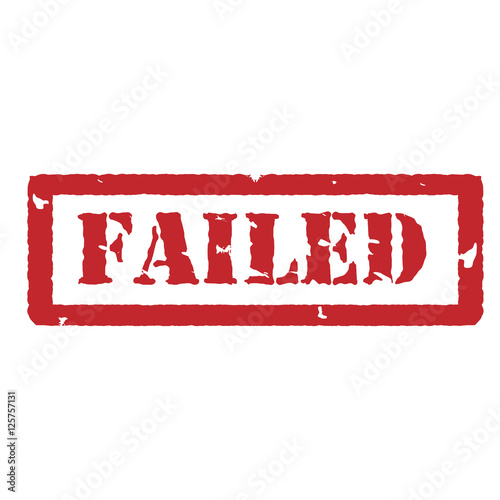 Red stamp failed