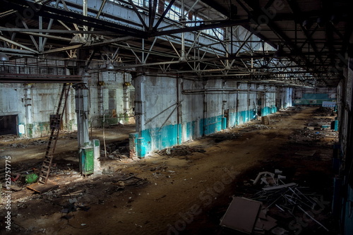 Abandoned Agricultural machinery plant named after Stalin in Voronezh © Mulderphoto
