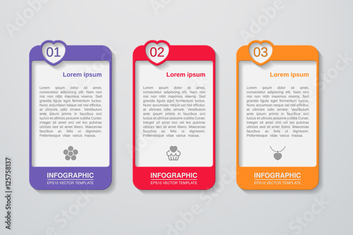 Vector infographic template 