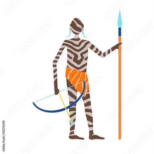 Maasai african man