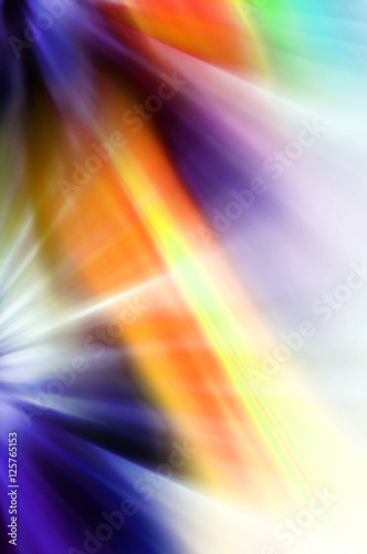 Abstract background in blue, yellow, orange, red, purple and green colors 