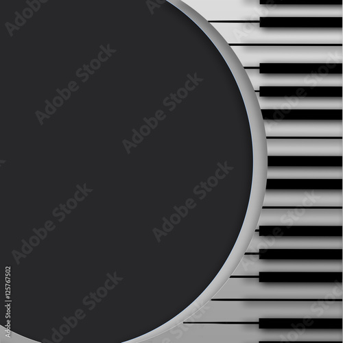 Piano design background
