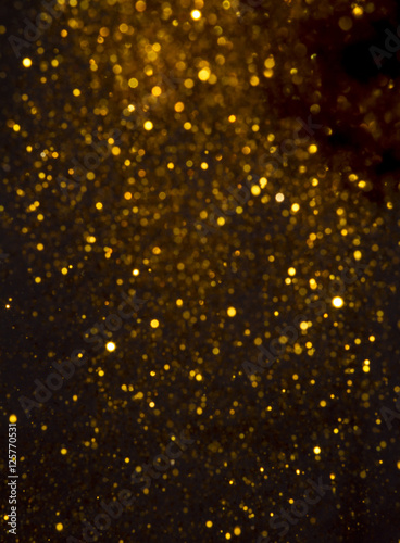 Gold Bokeh