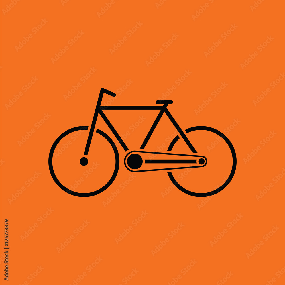 Ecological bike icon Ecological bike icon