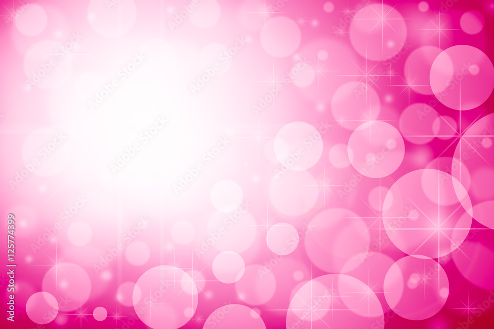 pink bokeh background