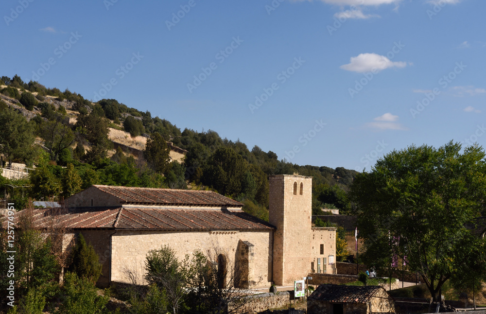 San Miguel church  of  Pedraza, Segovia province, Castilla-Leon,