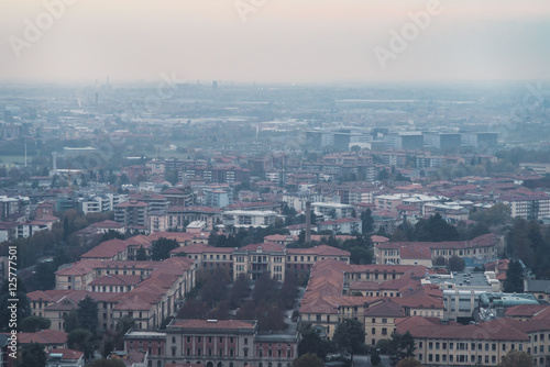 A city from above