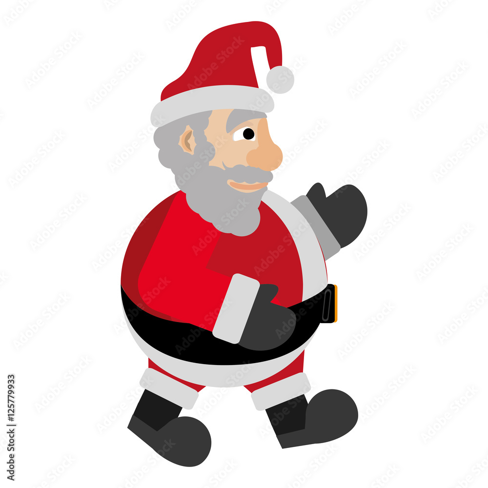 santa claus christmas character icon vector illustration design santa claus christmas character icon vector illustration design