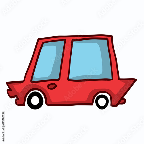 Style car collection stock vector