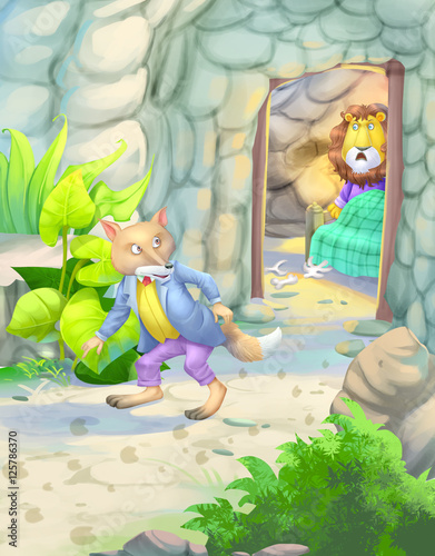 The sick lion story (16)