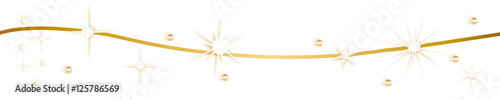 Gold Welle Sterne