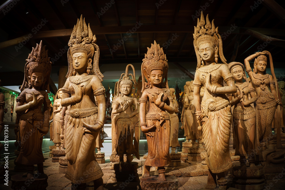 Thai handicraft sculpture decoration