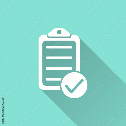 Checklist - vector icon.