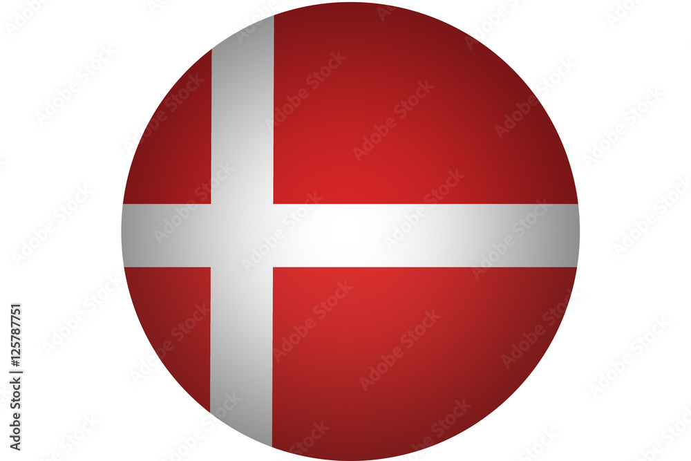 3D Denmark flag ,Denmark national flag illustration symbol. 3D Denmark flag ,Denmark national flag illustration symbol.