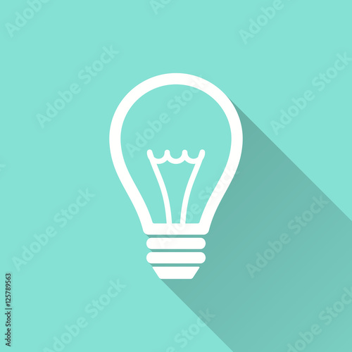 Lamp - vector icon.